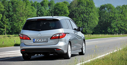 Trasera Mazda 5