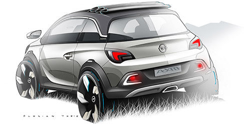 Opel ADAM trasera