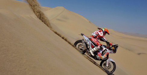 Laia Sanz en el Dakar 2013