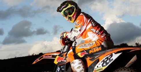 Cairoli y la KTM 350 SX-F