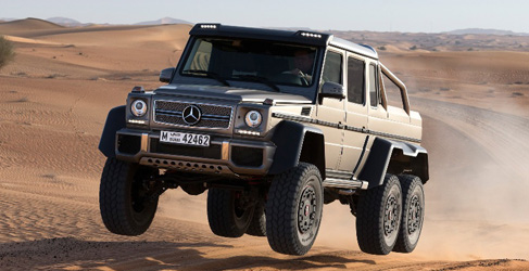 6x6 mercedes