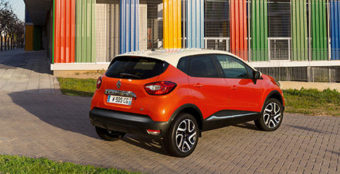 Renault Captur Trasera