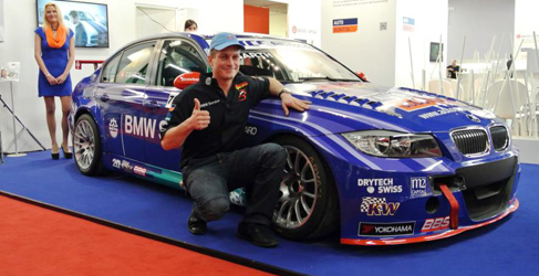 Fredy Barth y su BMW