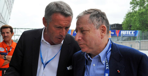 Marcello Lotti con Jean Todt