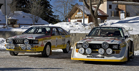 Audi en el Mundial de Rallies