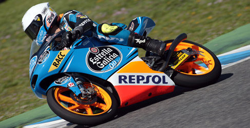 moto3 estrella galicia test