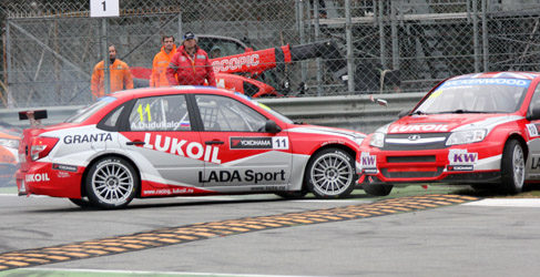 Accidente entre Dudukalo y Thompson