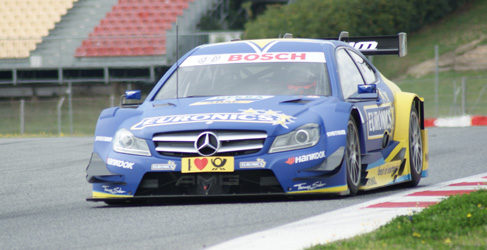 gary paffett test DTM dia 2