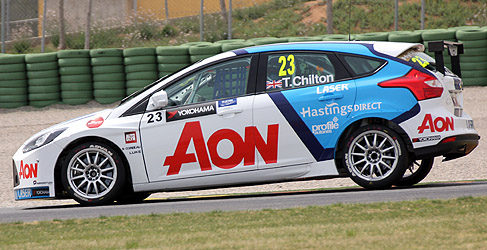 Tom Chilton en el Ford Focus