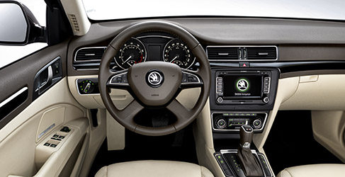 Interior Skoda Superb