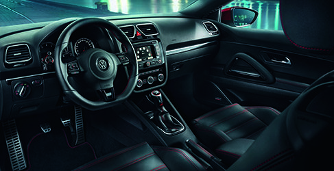 Interior Volkswagen Scirocco GTS