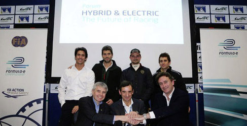 Los protagonistas del Foro Formula E