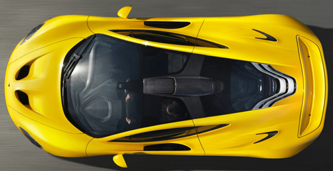 mclaren p1 aerodinamica