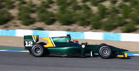 Rossi con Caterham