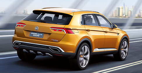 Volkswagen CrossBlue Coupé Trasera