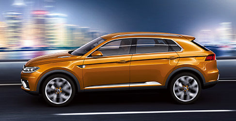 Volkswagen CrossBlue Coupé Lateral