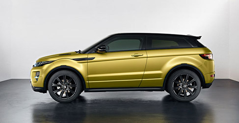 Range Rover Evoque Sicilian Yelow