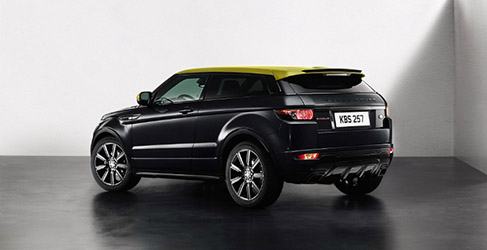 Range Rover Evoque Sicilian Yellow