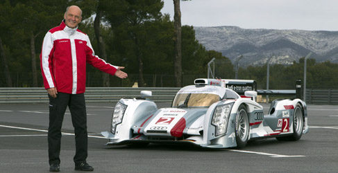 Dr Ullrich y el R18 e-tron quattro