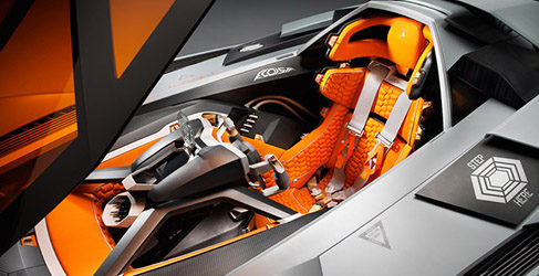 Interior Lamborghini Egoista