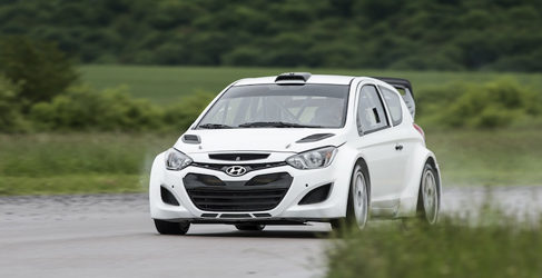 hyundai i20 wrc test