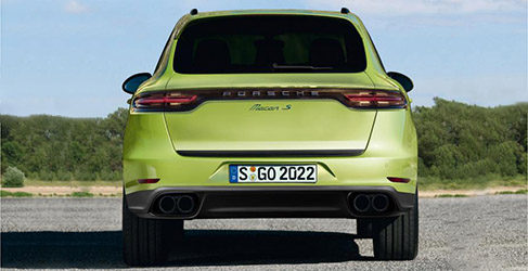 Trasera Porsche Macan