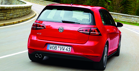 Trasera Volkswagen Golf GTD