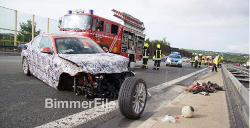 BMW Serie 2 accidente