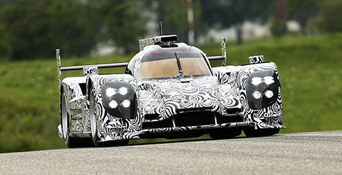 Test Porsche LMP1