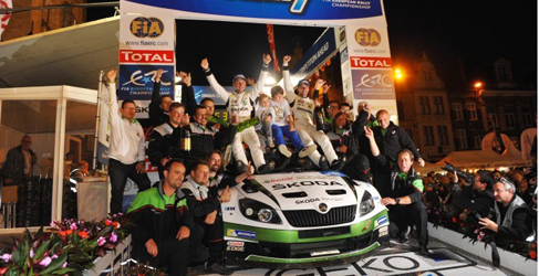ERC 2013 tras ypres rally