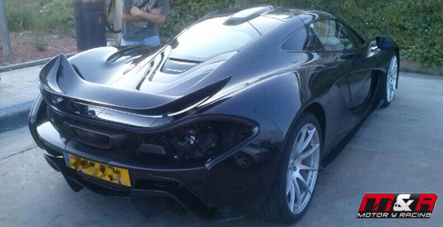 mclaren p1 idiada