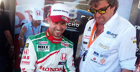 Tiago Monteiro y Jose Oriola