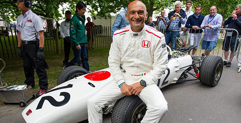 Gabriele Tarquini con el Honda RA272
