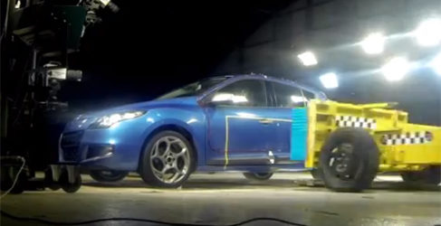 Renault Mégane crash test