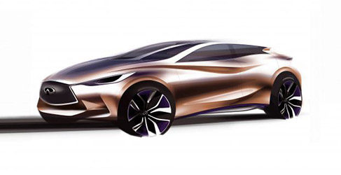Boceto Infiniti Q30
