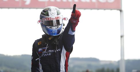 Sam Bird en Spa