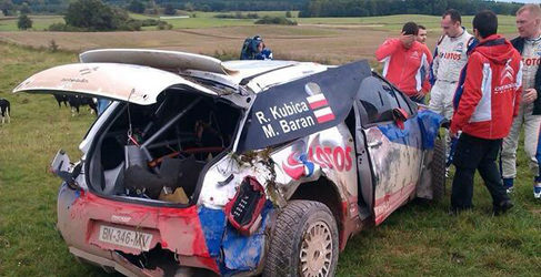 kubica accidente polonia