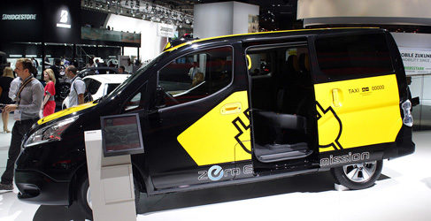 nissan e-nv200 taxi