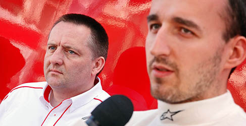 Yves Matton y Robert Kubica