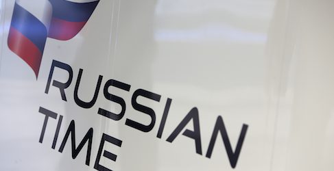 Russian time logo