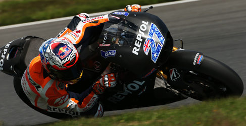 stoner test honda lluvia