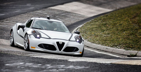 Alfa romeo 4c nurburgring