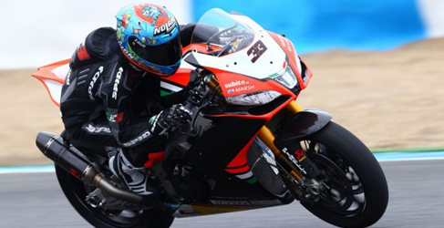 melandri test aprilia