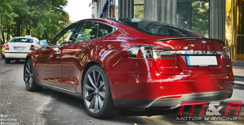 Tesla Model S matriculado en España