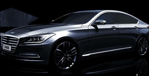 Teaser hyundai Genesis