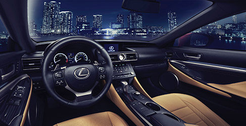 Interior Lexus RC Coupé