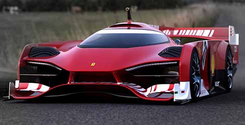 Ferrari LMP1 concept car