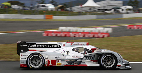Allan McNish en Fuji