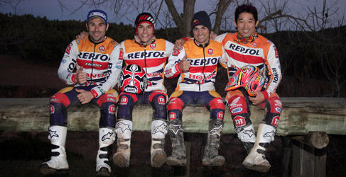 pilotos motogp trial