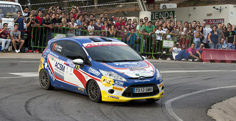 José Antonio Suárez en el Rallye Sierra Morena